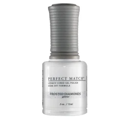 Le Chat Perfect Match Gel Polish & Lacquer Set, Frosted Diamonds, 15 mL | .5 fl. oz., PMS163