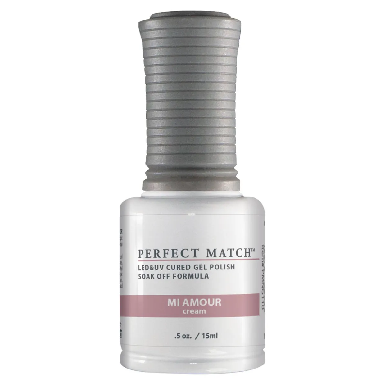 Le Chat Perfect Match Gel Polish & Lacquer Set, Mi Amour, 15 mL | .5 fl. oz., PMS110