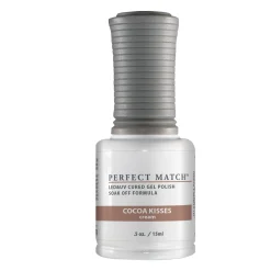 Le Chat Perfect Match Gel Polish & Lacquer Set, Cocoa Kisses, 15 mL | .5 fl. oz., PMS216