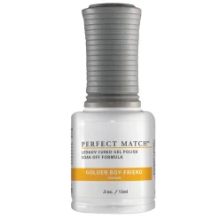 Le Chat Perfect Match Gel Polish & Lacquer Set, Golden Boy-friend, 15 mL | .5 fl. oz., PMS064