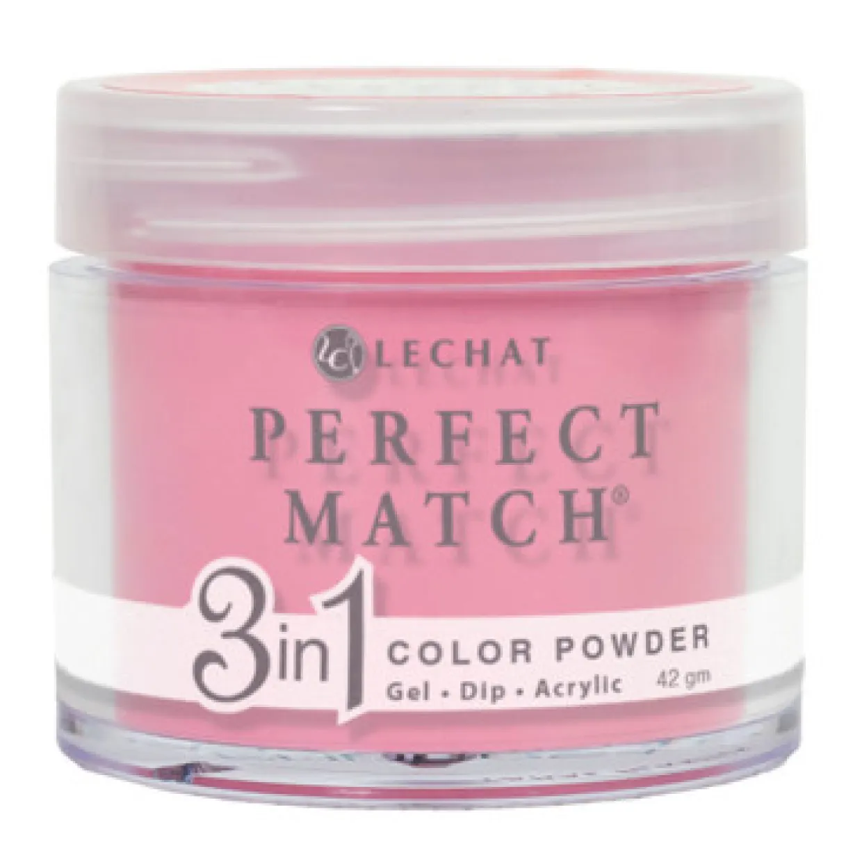 Le Chat Perfect Match 3-in-1 Dip Powder, Pink Clarity, 42 grams, PMDP054