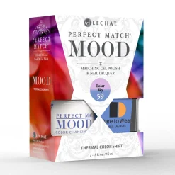 LeChat "Polar Sky " - Perfect Match MOOD Collection Duo Set Lacquer & Gel - SKU:PMMDS59