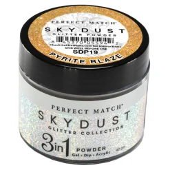 LeChat "Pyrite Blaze" - Perfect Match Sky Dust Collection 3-in-1 Dip Powder, 42g - SDP19, 43 g