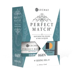 LeChat "Rising Sea" - Holocene Collection Gel Polish & Nail Lacquer Duo - PMS068N
