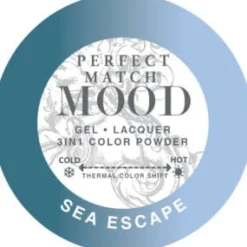 LeChat "Sea Escape" - Perfect Match MOOD Collection Duo Set Lacquer & Gel - SKU:PMMDS33