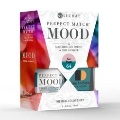 LeChat "Sea Foam" - Perfect Match MOOD Collection Duo Set Lacquer & Gel - SKU:PMMDS64