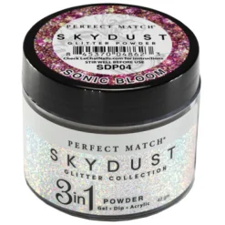 LeChat "Sonic Boom" - Perfect Match Sky Dust Collection 3-in-1 Dip Powder, 42g - SDP04, 43 g