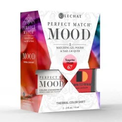 LeChat "Tangerine Dream" - Perfect Match MOOD Collection Duo Set Lacquer & Gel - SKU:PMMDS67