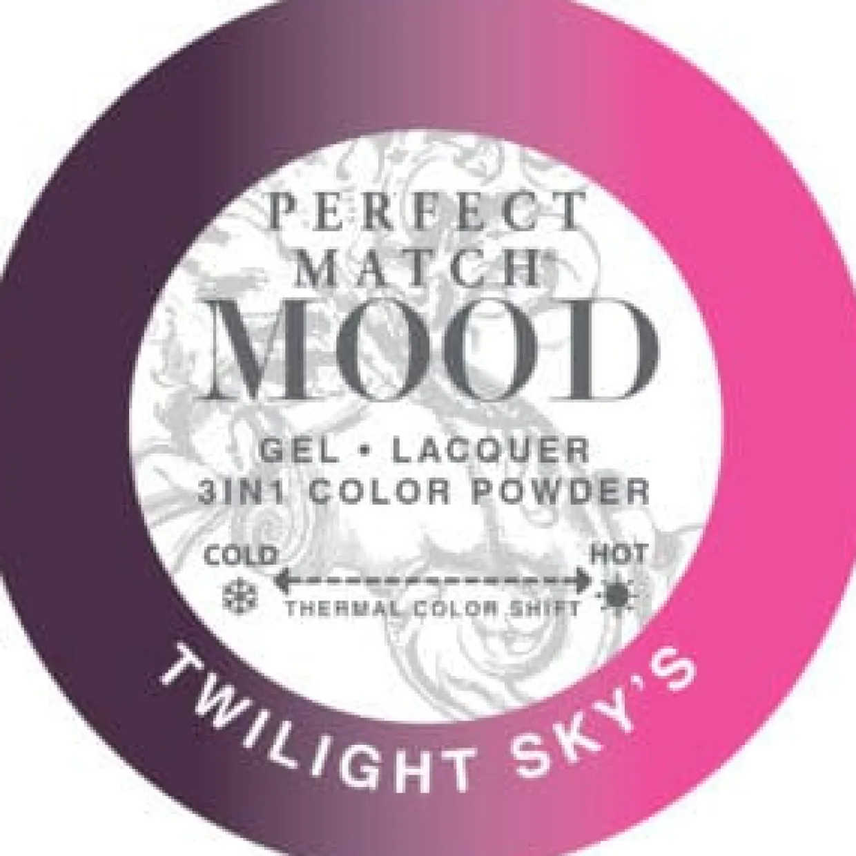 LeChat "Twilight Skies" - Perfect Match MOOD Collection Duo Set Lacquer & Gel - SKU:PMMDS24