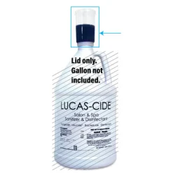 Lucas-Cide Salon and Spa Squeeze and Pour Lid for Gallon Sizes
