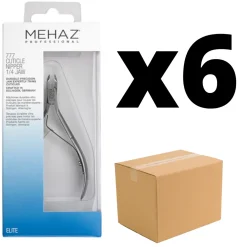 Mehaz 4" Cuticle Nipper- 1/4 Jaw Case Pack Of 6