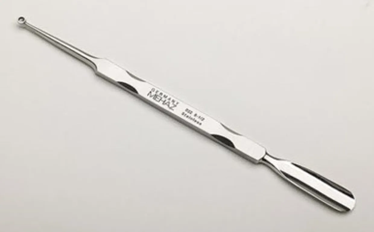 Mehaz Combination Pusher/Curette 5-1/2"