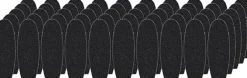 Mehaz Stainless Steel Foot File Refill Pads 60 Grit - 50pk