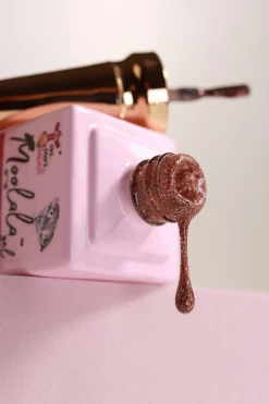 Moolala™ Diamond Luxury Gel Polish, Pink, 10 mL
