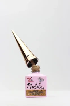 Moolala™ Diamond Luxury Gel Polish, Gold, 10 mL