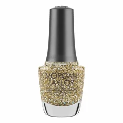 Morgan Taylor "All That Glitters Is Gold" Nail Lacquer, . 15 mL | .5 fl oz