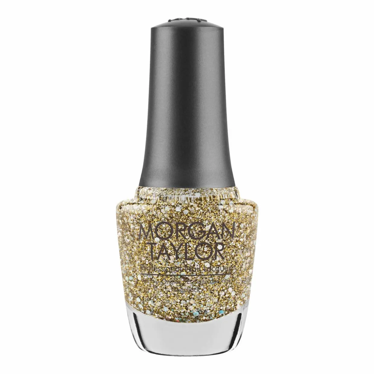 Morgan Taylor "All That Glitters Is Gold" Nail Lacquer, . 15 mL | .5 fl oz