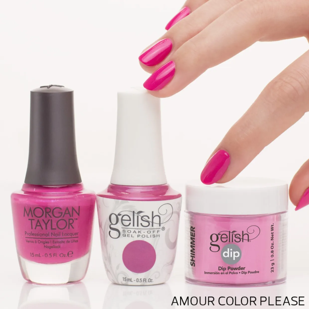 Morgan Taylor "Amour Color Please" Nail Lacquer, .5 Oz