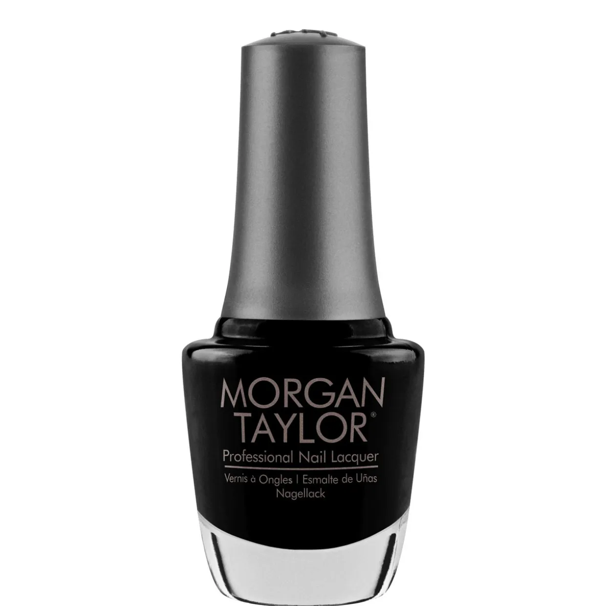 Morgan Taylor "Black Shadow" Nail Lacquer, .5 Oz