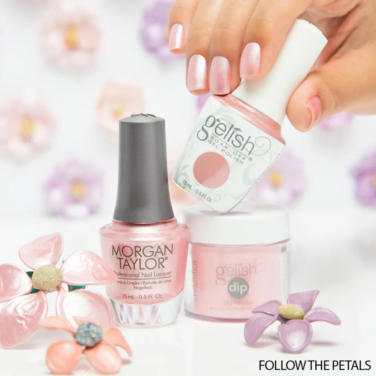 Morgan Taylor "Follow The Petals" Nail Lacquer, . 15 mL | .5 fl oz