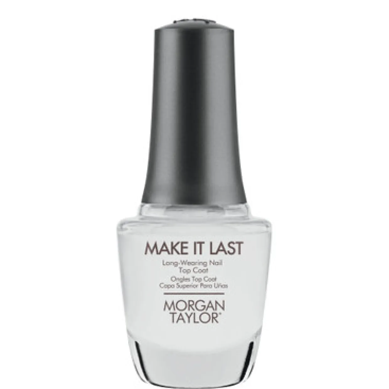 Morgan Taylor Make It Last - Long Wearing Nail Top Coat 15 mL | .5 fl oz