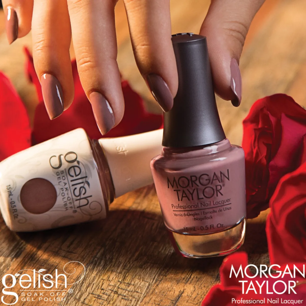 Morgan Taylor "Mauve Your Feet" Nail Lacquer - 15 mL | .5 fl oz