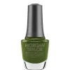 Morgan Taylor Nail Lacquer "Bad to the Bow", Olive Shimmer, 15 mL | .5 fl oz - On My Wish List Collection