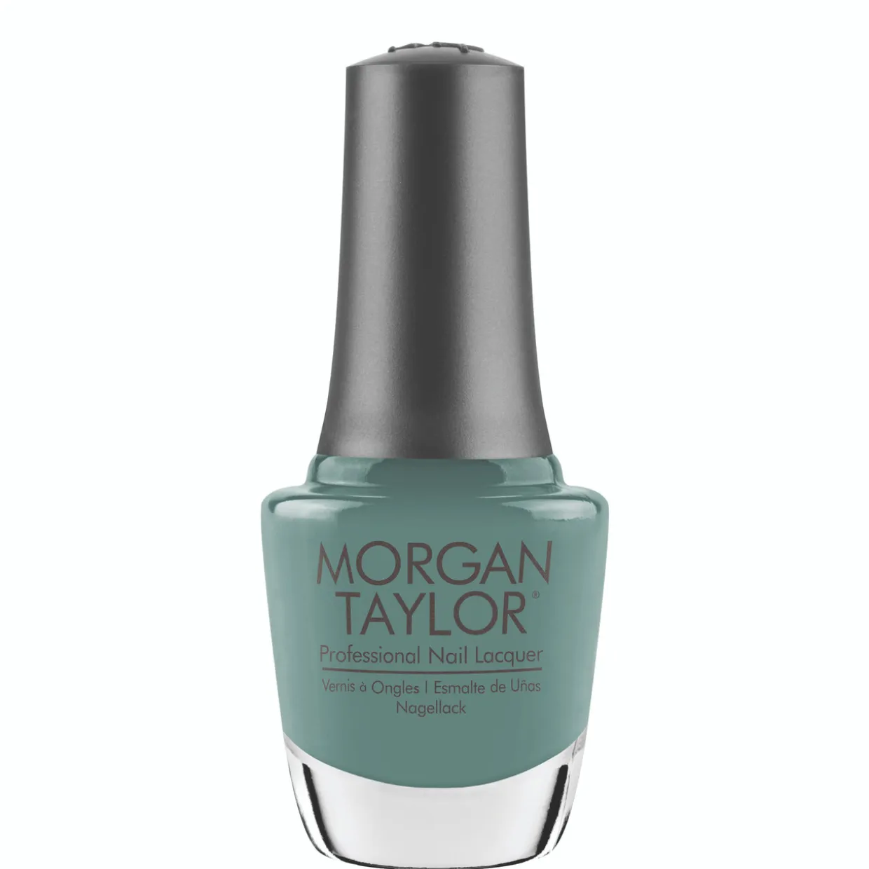 Morgan Taylor Nail Lacquer "Bloom Service", Dusty Teal Crème, 15 mL | .5 fl. Oz.