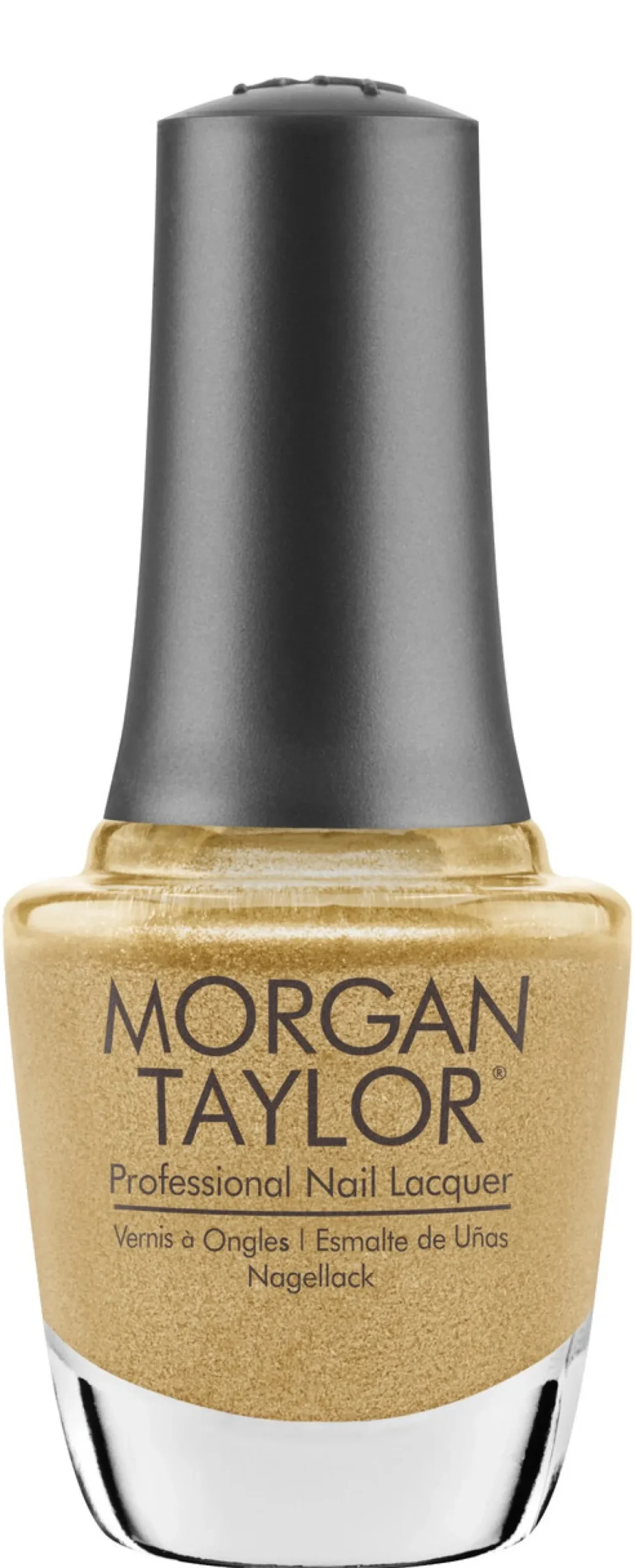 Morgan Taylor Nail Lacquer "Cuddle Me Tight", Antique Gold Metallic, 15mL | .5fl oz - 3110543