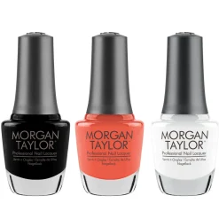 Morgan Taylor Nail Lacquer Halloween Nail Art Bundle, 3 colors