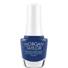Morgan Taylor Nail Lacquer "Hold Me Tighter", Indigo Blue Cream, 15mL |.5 fl oz - Let's Roll Collection