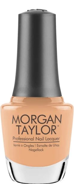 Morgan Taylor Nail Lacquer "Lace Be Honest", Soft Kumquat Crème, 15 mL | .5 fl. Oz.