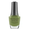 Morgan Taylor Nail Lacquer "Leaf It All Behind" Moss Green Crème - 15 mL | .5 fl oz - 3110483