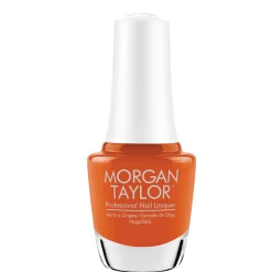 Morgan Taylor Nail Lacquer "Miss Sweet Cheeks", Tangy Orange Jelly, 15mL |.5 fl oz - Keep It Juicy Collection