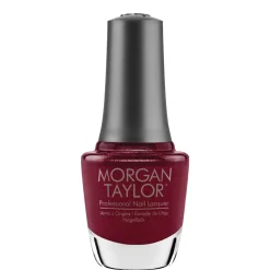 Morgan Taylor Nail Lacquer "Reddy To Jingle", Red Rose Pearl, 15 mL | .5 fl oz - On My Wish List Collection