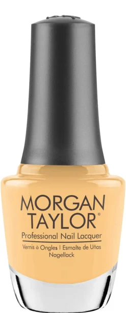 Morgan Taylor Nail Lacquer "Sunny Daze Ahead", Pale Yellow Crème, 15 mL | .5 fl. Oz.