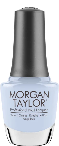 Morgan Taylor Nail Lacquer "Sweet Morning Breeze", Baby Blue Iridescent, 15 mL | .5 fl. Oz.