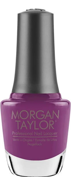 Morgan Taylor Nail Lacquer "Very Berry Clean", Purple Grape Crème, 15 mL | .5 fl. Oz.