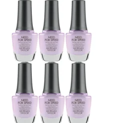 Morgan Taylor Need For Speed - Fast Dry Nail Top Coat 15 mL | .5 fl oz, Case Pack of 6