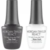 Morgan Taylor React Duo - Extended Wear Nail Lacquer Top and Base Coats, 15 mL | .5 fl. oz.