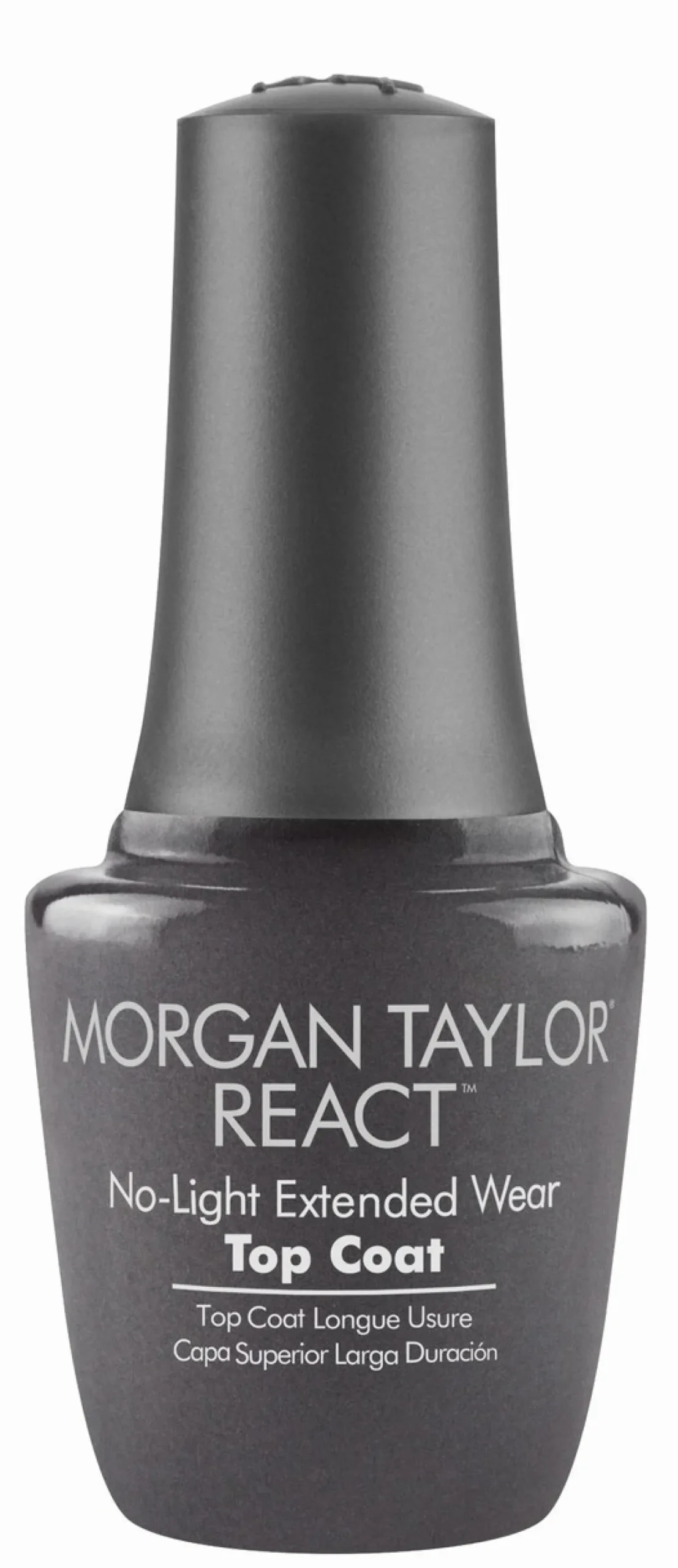 Morgan Taylor React Duo - Extended Wear Nail Lacquer Top and Base Coats, 15 mL | .5 fl. oz.