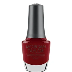 Morgan Taylor "Ruby Two-Shoes" Nail Lacquer, .5 Oz
