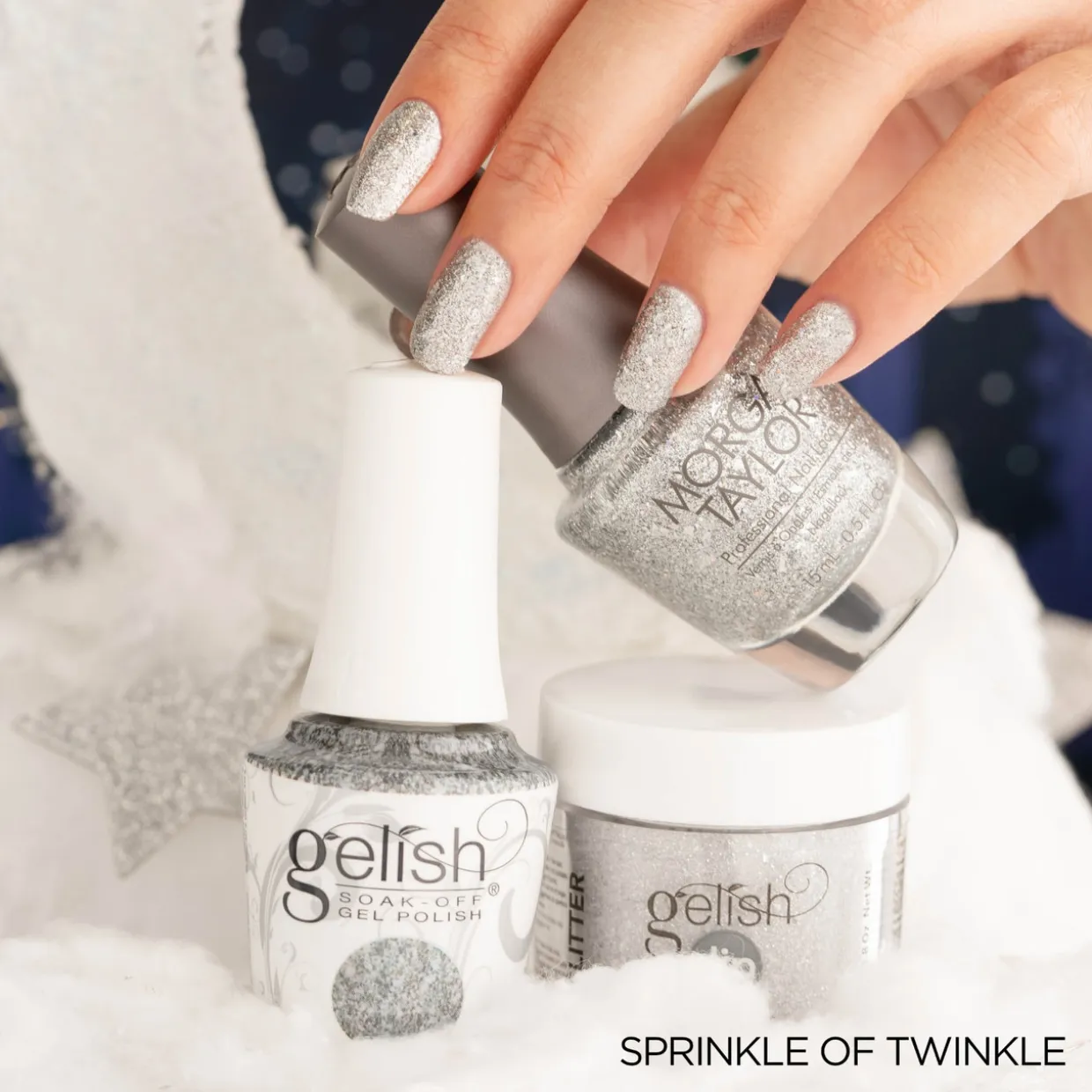 Morgan Taylor "Sprinkle Of Twinkle " Nail Lacquer, .5 Oz - 3110367