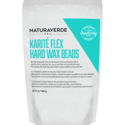 Natura Verde Pro Karite Butter Hard Flex Wax Beads 35 oz. Bag