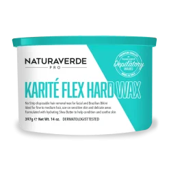 Natura Verde Pro Karite Flex Hard Wax 14 oz. Can
