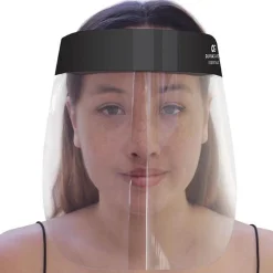 Olivia Garden Essentials Bundle - 5 Face Shields With Black Band (8 5/8" X 13") (Individual Peggable Bag)