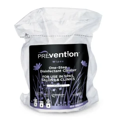 PREvention Disinfectant Cleaner Wipes 6"x7", 160 ct. Refill Bag