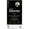Product Club Disposable Black Nitrile Gloves, Size Large, 100 ct.