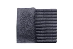 ProTex Luxe3 Hand Towels, Granite Grey, 16"x29", Case Pack of 144