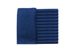 ProTex Luxe3 Hand Towels, Midnight Blue, 16"x29", 12-Pack